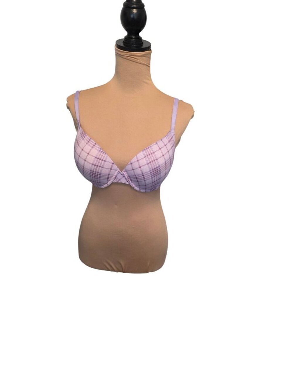 Victoria's Secret PINK 36D Pink Plaid Bra